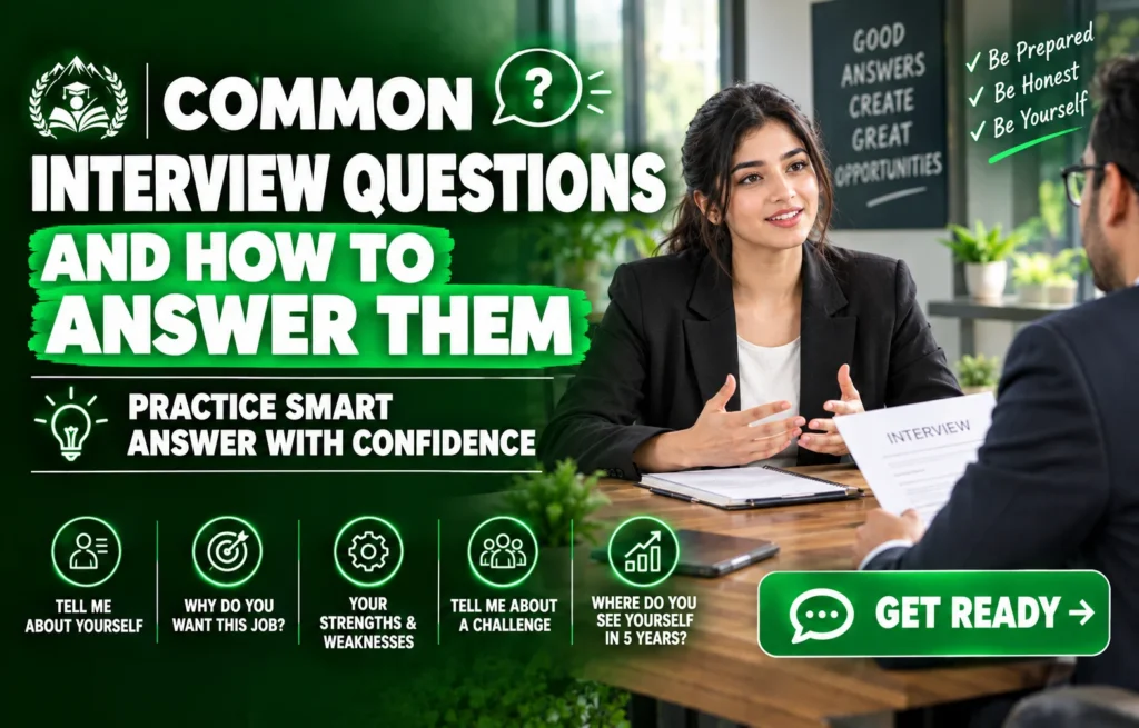 Common Interview Questions and How to Answer Them