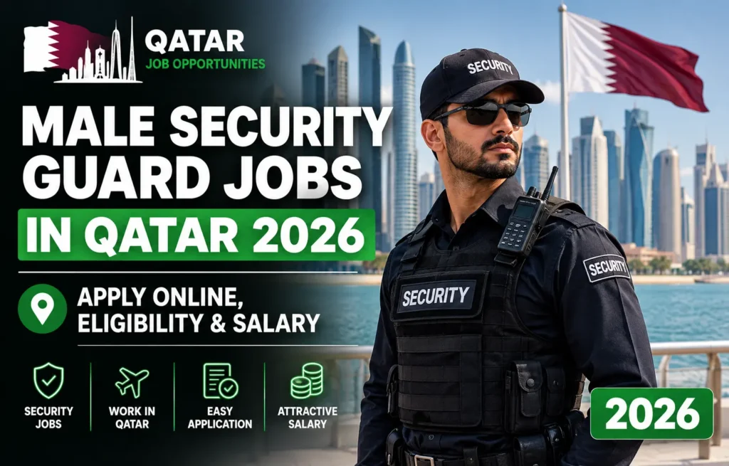 Male Security Guard Jobs in Qatar 2026 – Apply Online, Eligibility & Salary